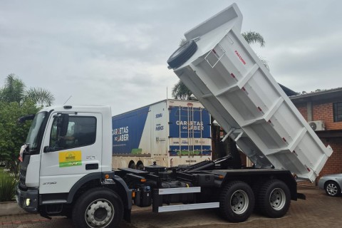 MUNICÍPIO DE BARRA DO GUARITA ADQUIRE CAMINHÃO MERCEDES-BENZ 6X4